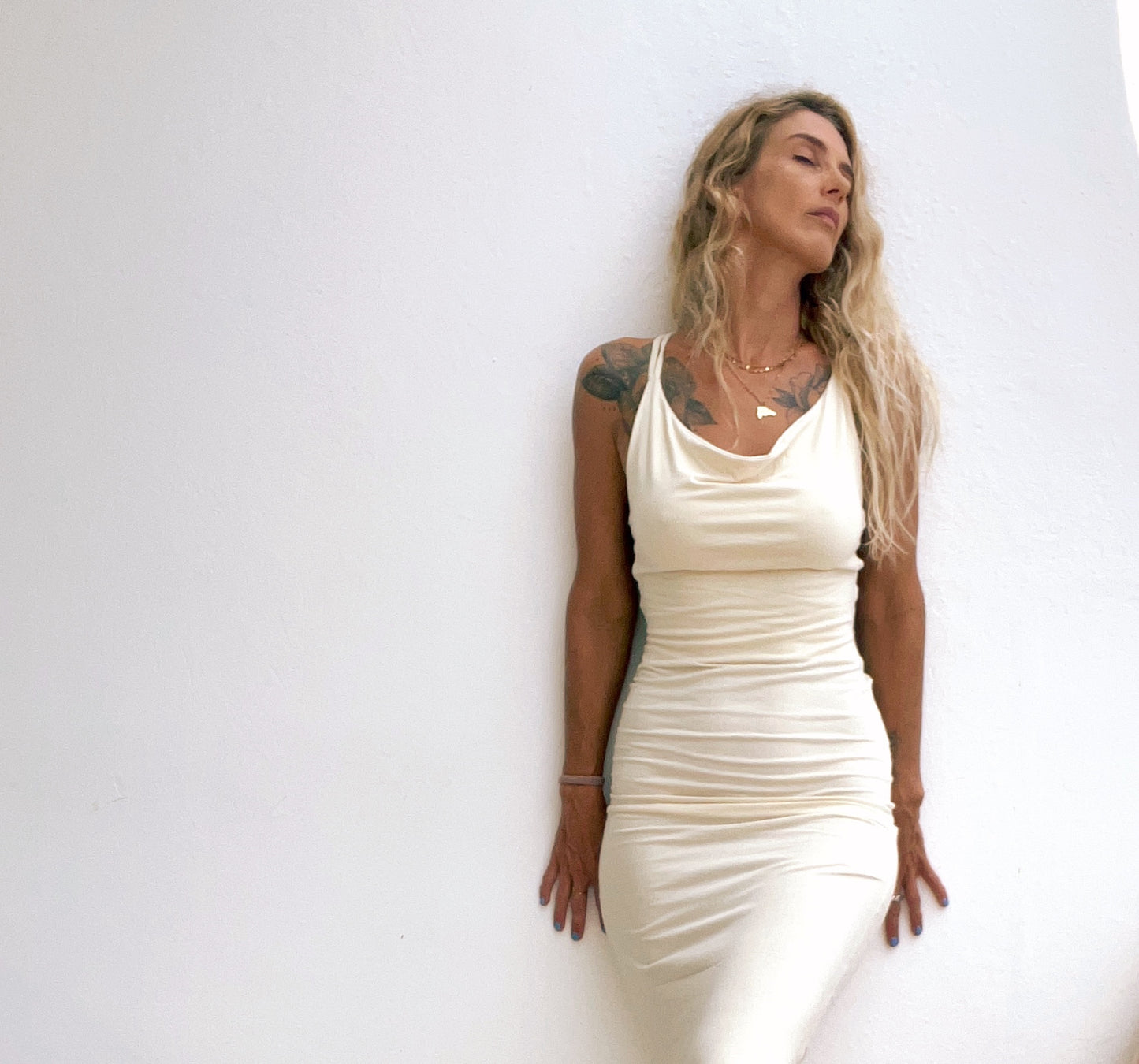 Moon kissed Cream Island dress