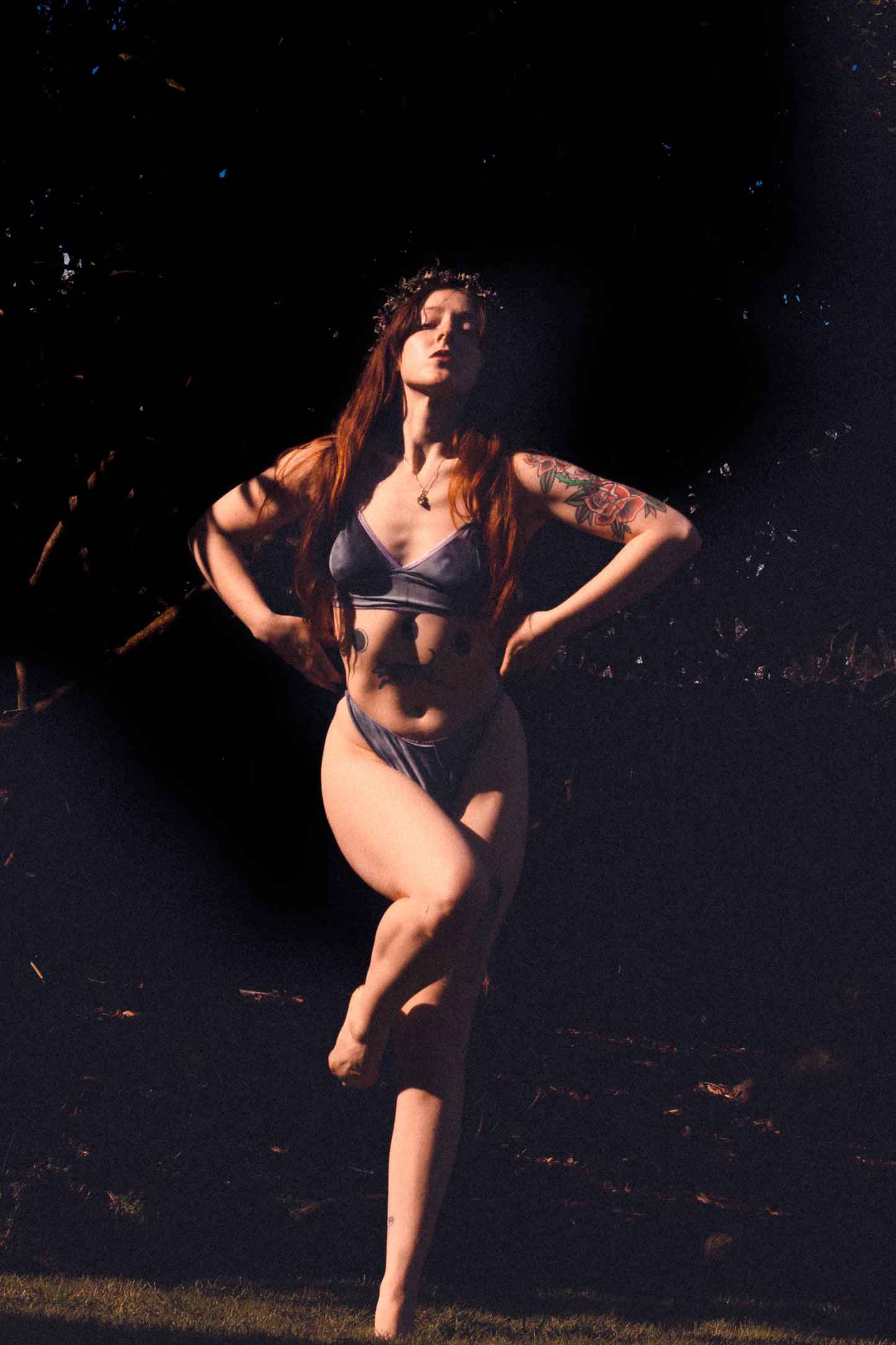 Elderberry lingerie Set