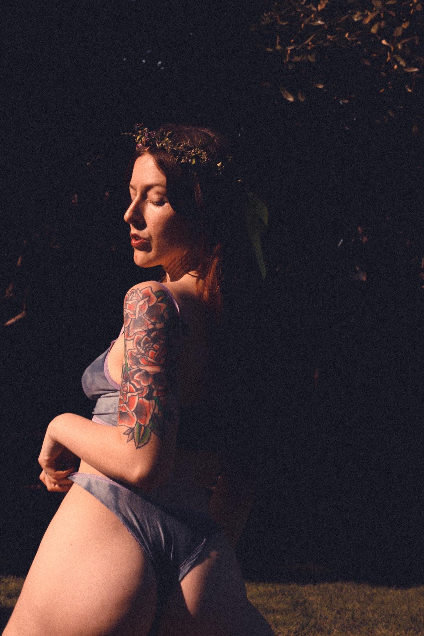 Elderberry lingerie Set