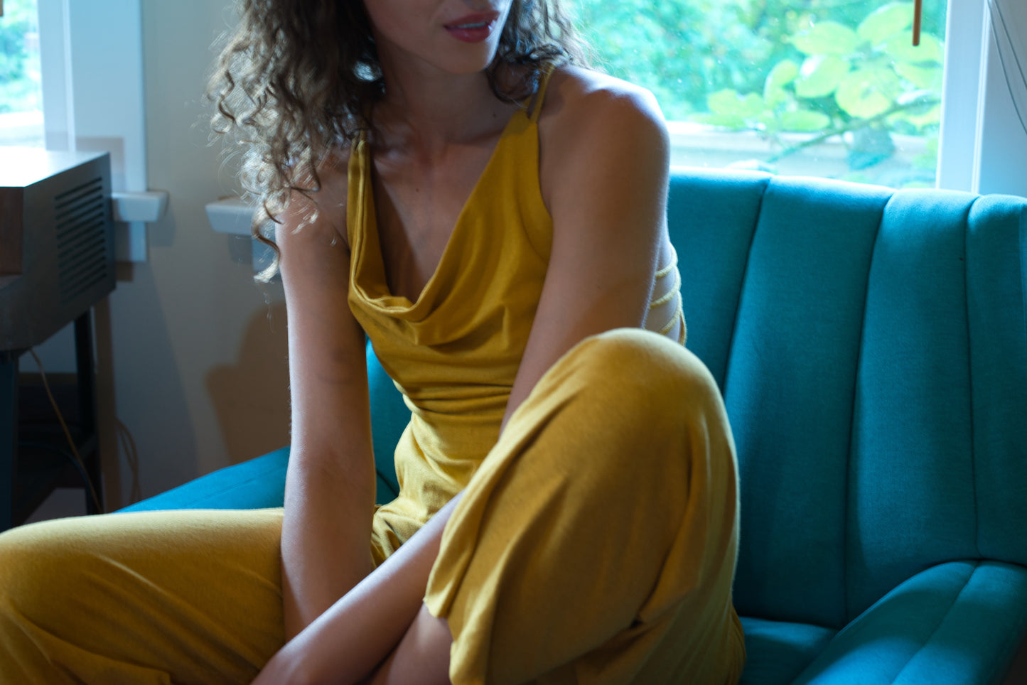 Sundance Hemp Cowl neckline/ double layered-no bra