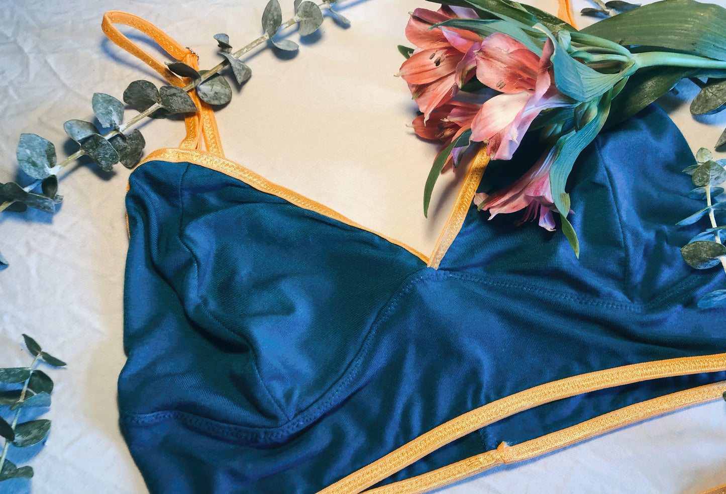 Ensemble Brallette en bambou/lingerie biologique