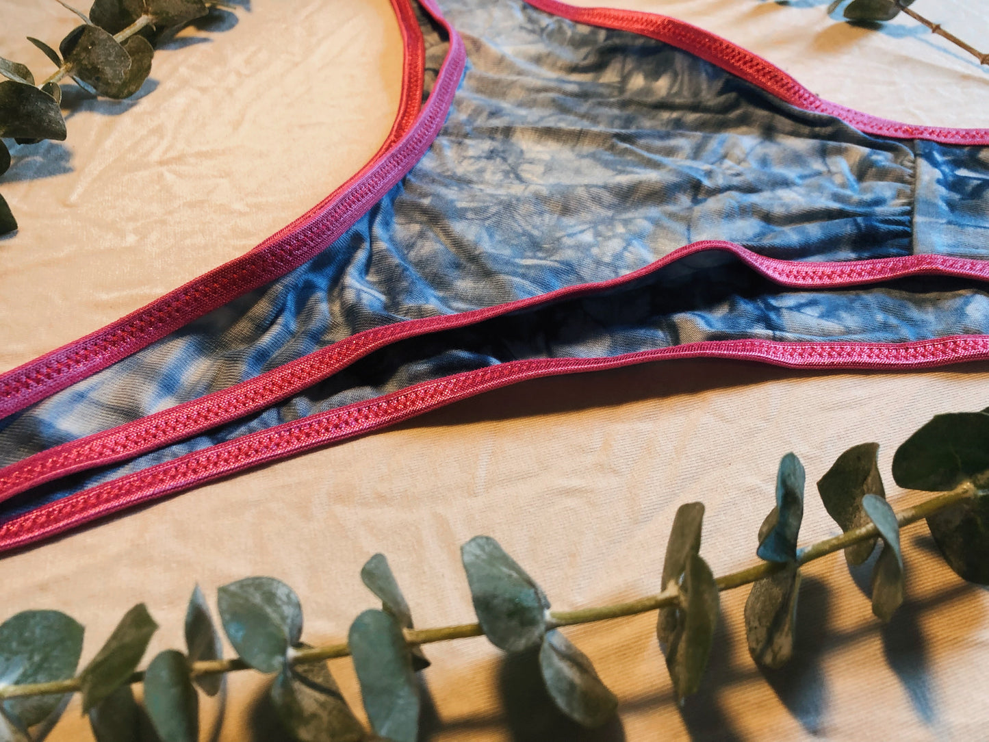 Sous-vêtements coupe française en bambou avec bordure
