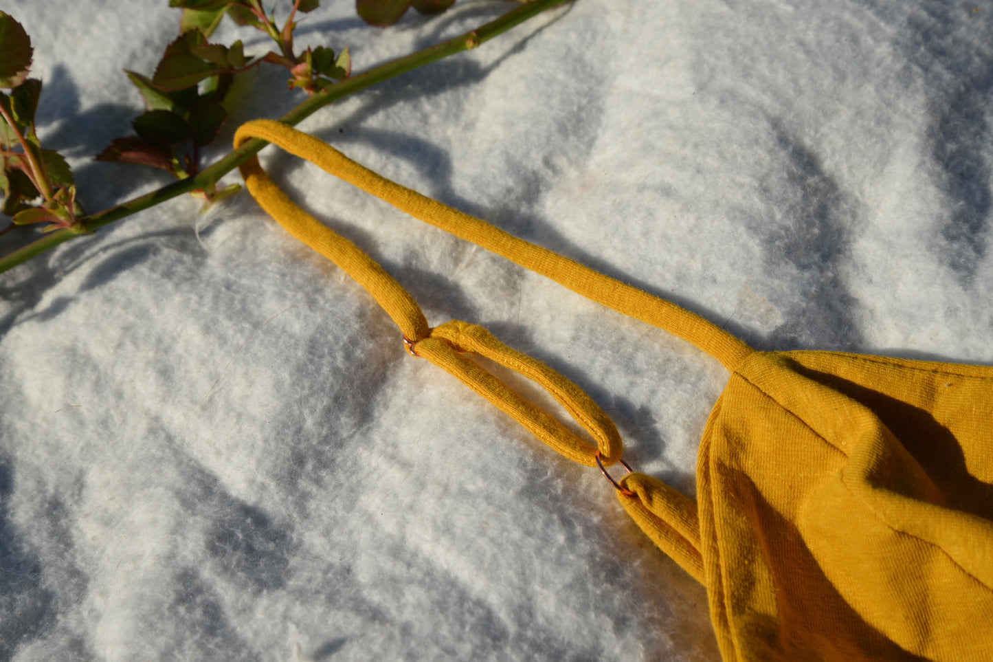 Sunshine hemp organic cotton bra+ panty set