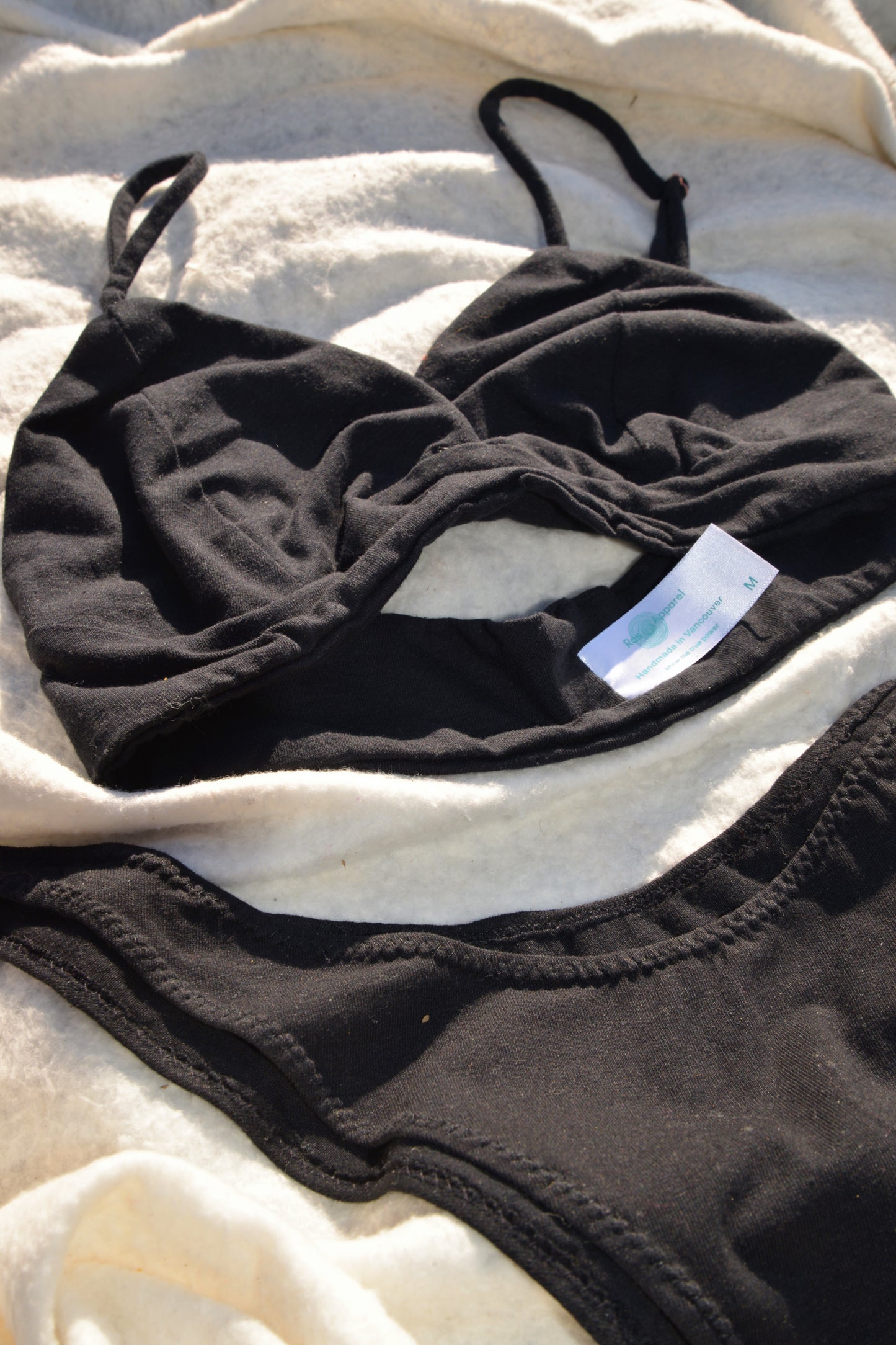 Hemp Brallete + Panty Set