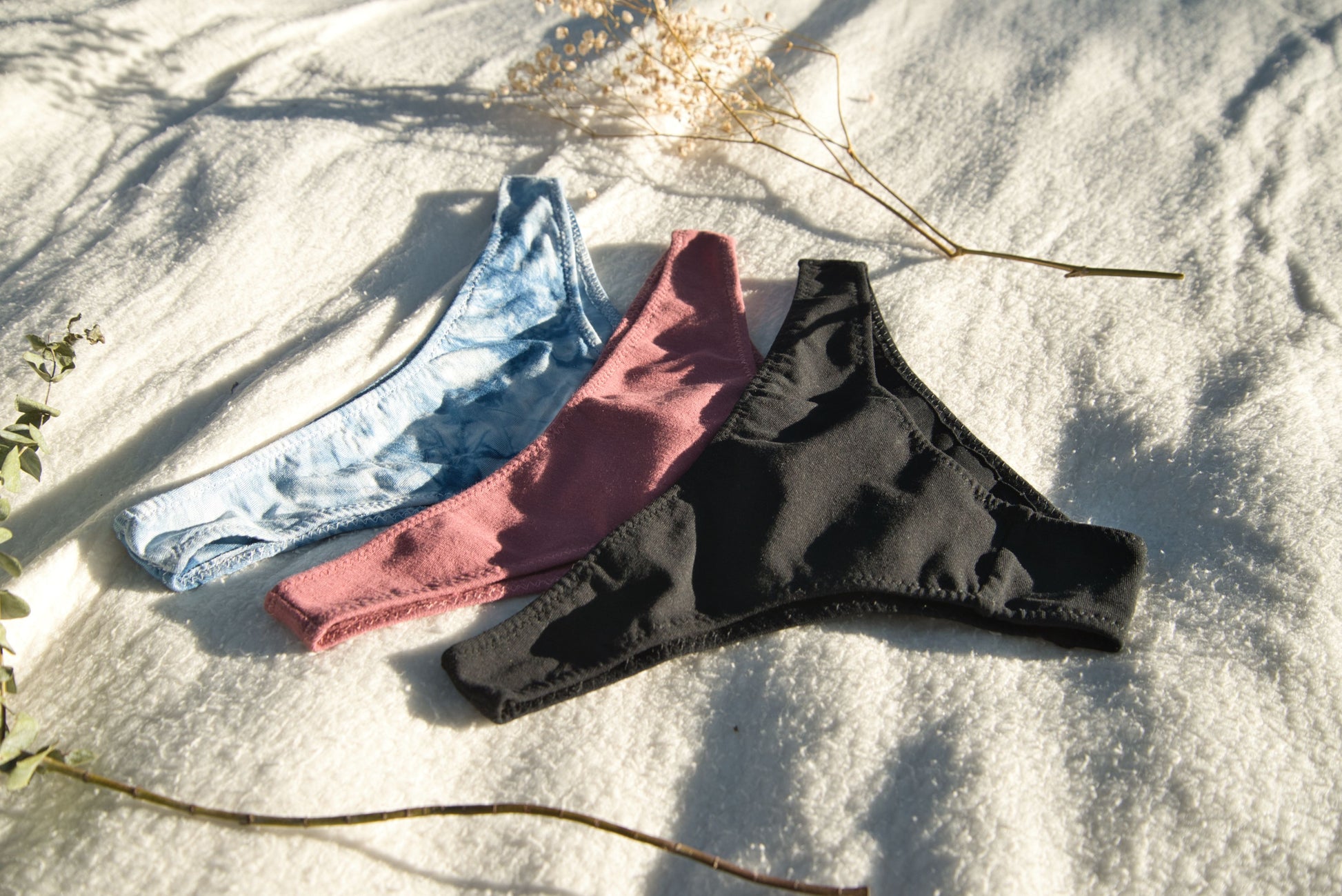 Comfortably crafted from a blend of organic cotton and bamboo, these soft lingerie pieces feel like nothing against your skin, with a super-soft and gentle fit. Supporting a healthy planet, these underwear are ethically made from scratch