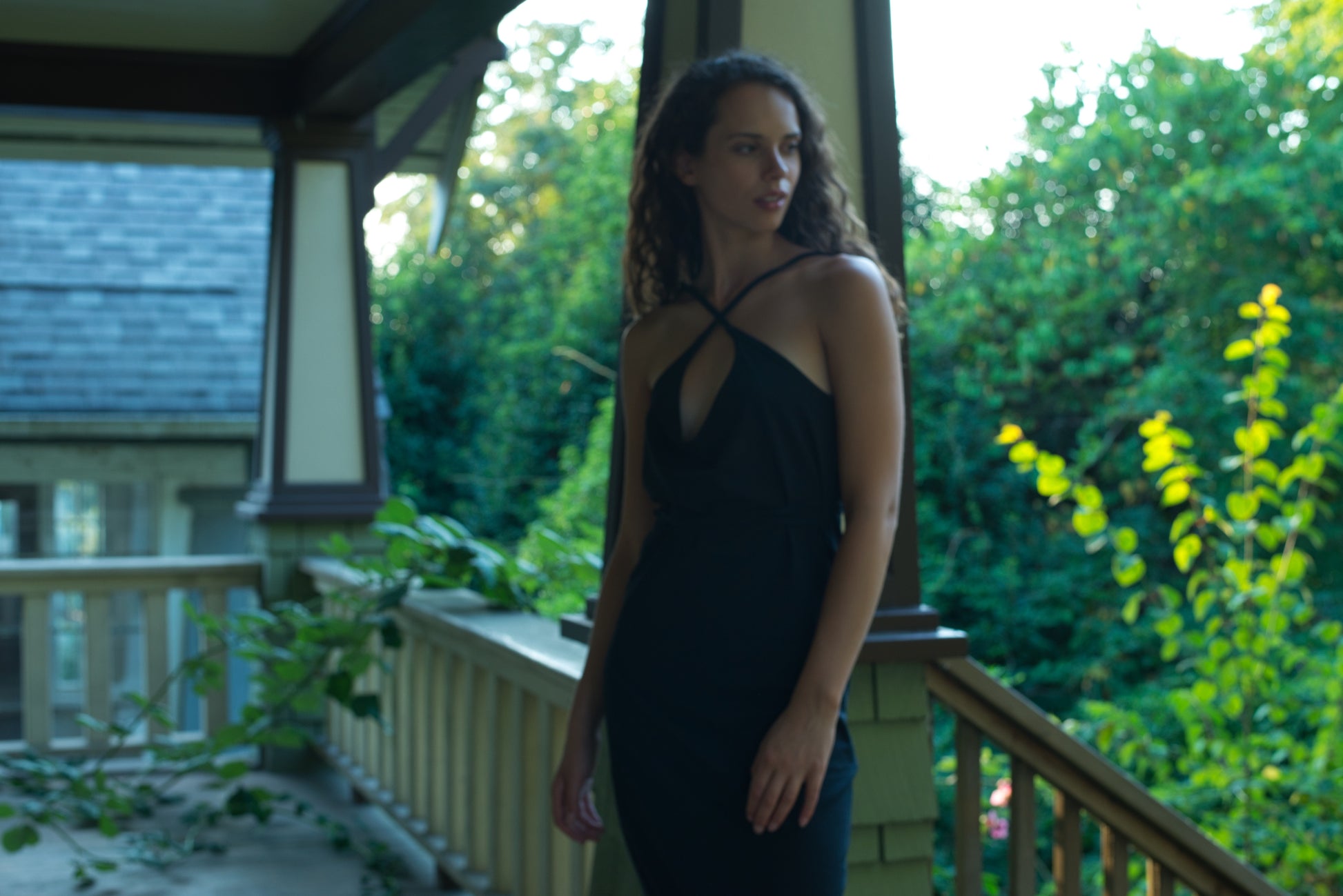 maxi black hemp dress, night gown, black sexy dress, natural fibre black dress, criss cross dress
