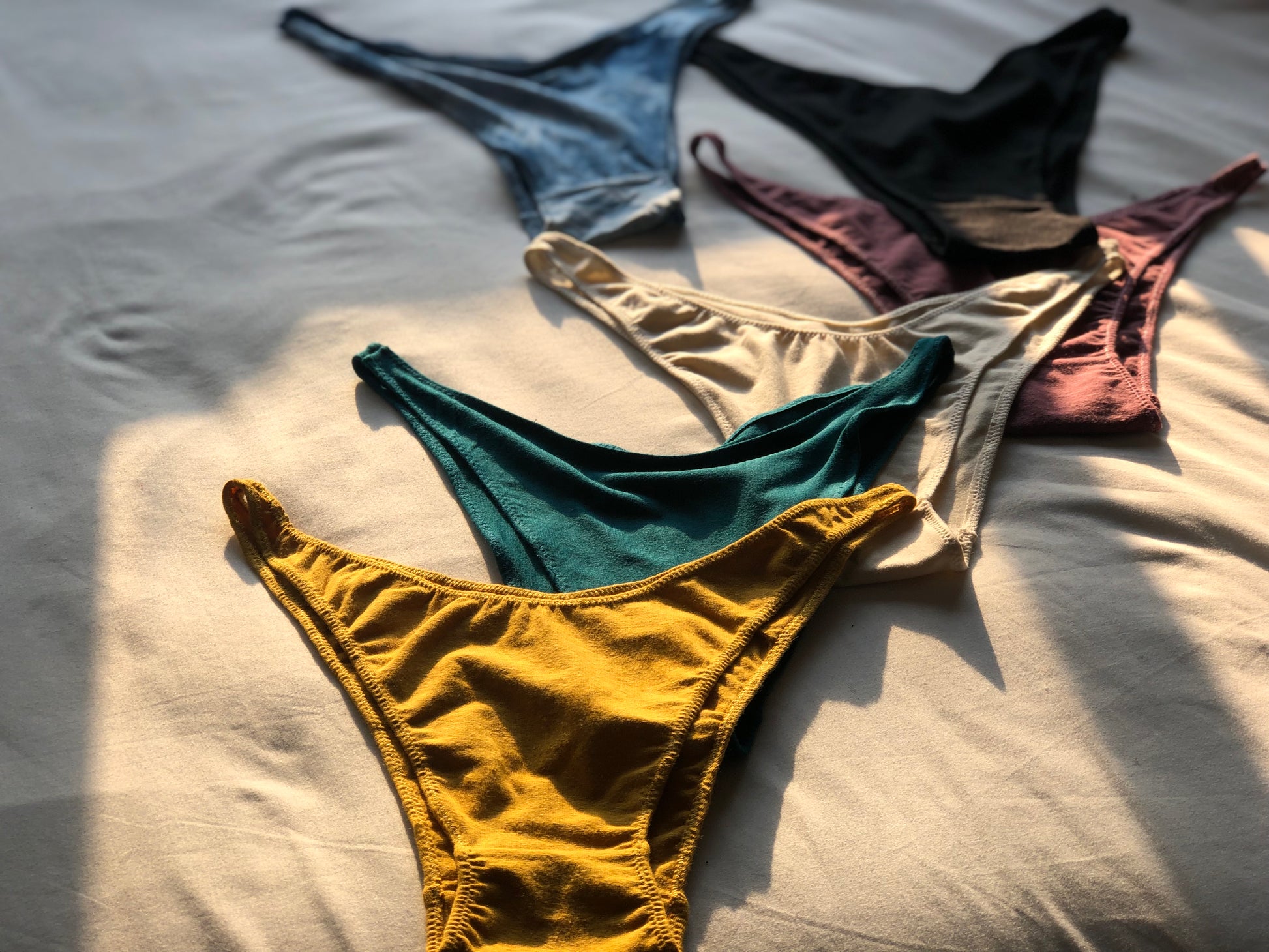 Organic cotton and modal bikini panty