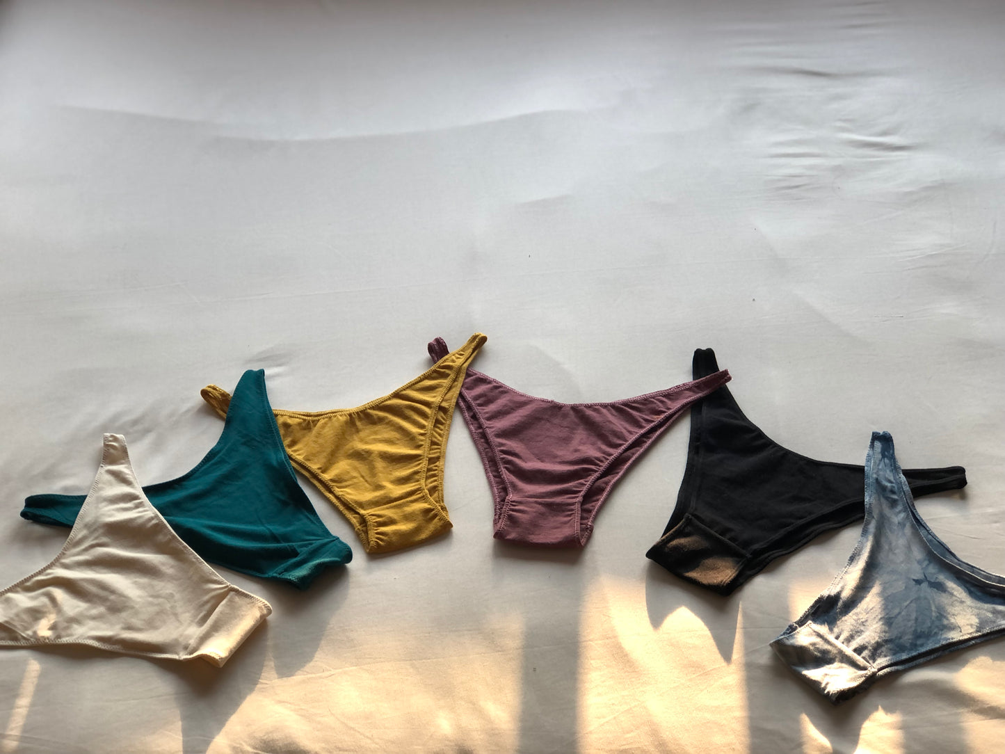 6 Pack Cheeky Underwear Bamboo Underwear/ Soft Organic Lingerie/ Organic  Cotton/ Handmade Bamboo Jersey/ 