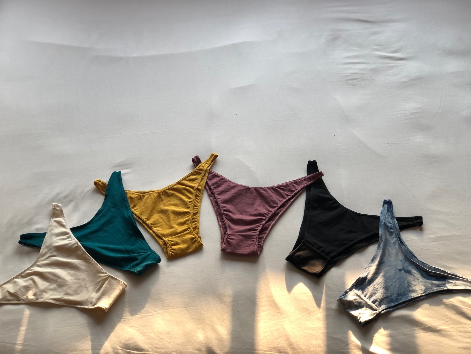 Hemp Organic Cotton Underwear, High Waisted Undies. Eco Underwear